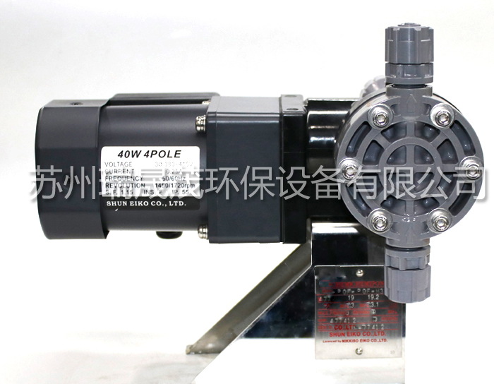 NIKKISO 日機裝計量泵BX10-PCF-H338系列膜片式藥液定量加藥機