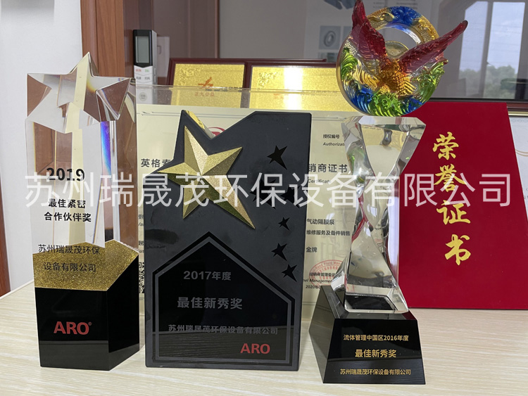 瑞晟茂榮譽資質證書